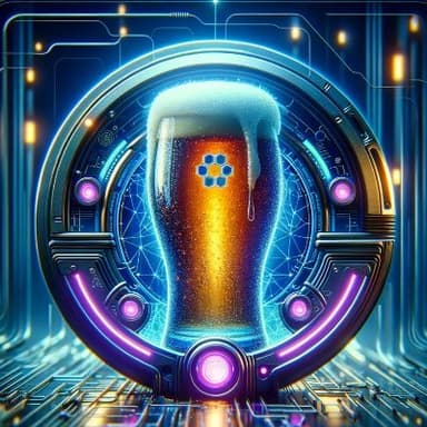 ビールがモチーフの畠中智弘のプロフィールアイコン